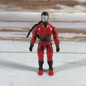 1991 Hasbro GI Joe ARAH Ninja Force Slice Figure 3.75” Left Elbow Damage – Used
